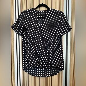 Ann Taylor faux wrap top